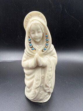 Lenox Vintage Porcelain Jewels Nativity Mary Figurine Discontinued No Box